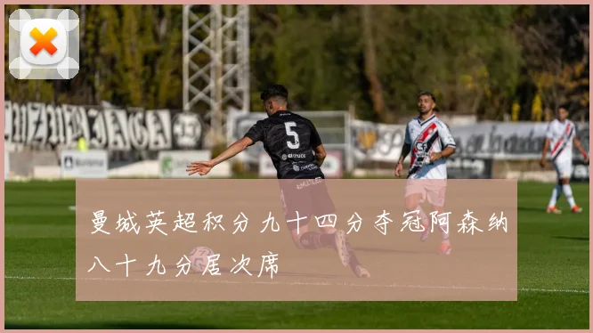 曼城英超积分九十四分夺冠阿森纳八十九分居次席